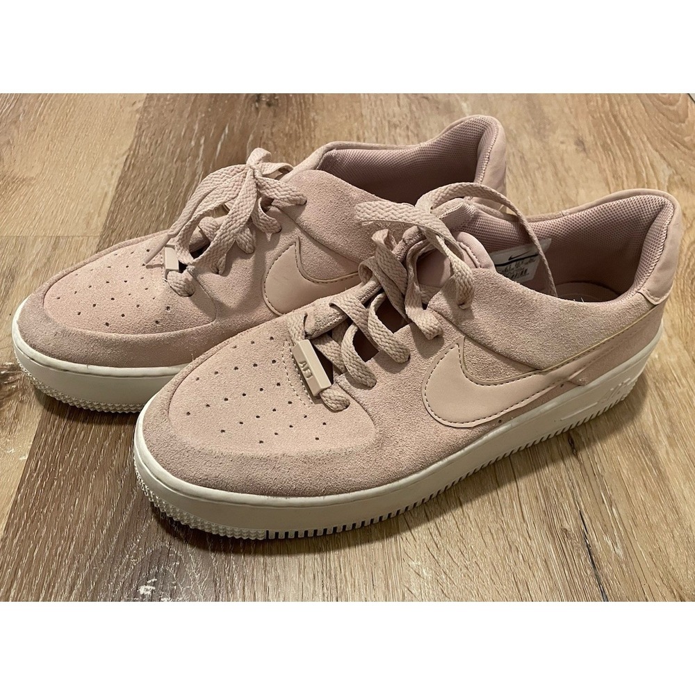 Nike Air Force 1‎ Sage Low Particle Beige Size 9 Womens Platform Sneaker